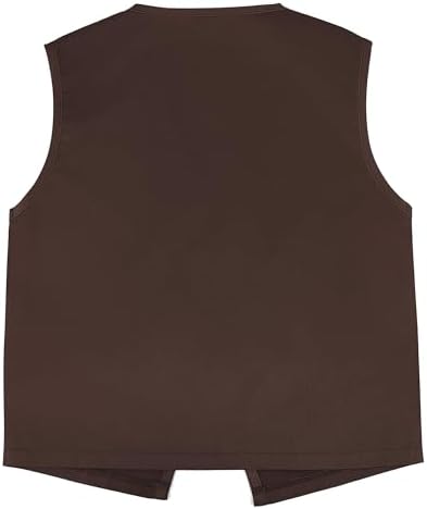 No-Button Child Costume Vest Kids Party Volunteering Costume