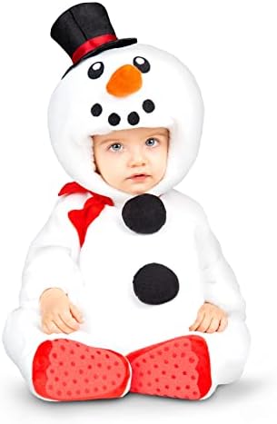 Baby Snowman Costume for Boys 12-24 Months