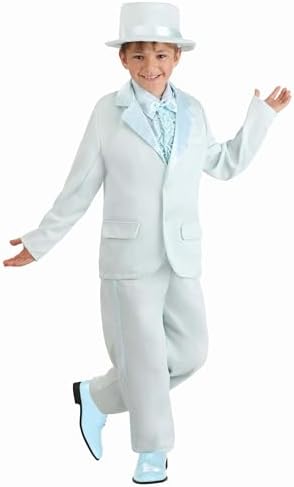 Kids Blue Tuxedo Costume Set Perfect for Events