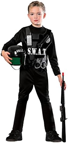 Kids SWAT Team Costume - Rubies Police Kids Costume