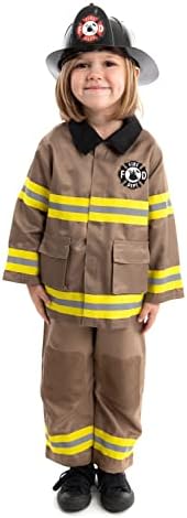Little Adventures Child Firefighter Costume - Machine Washable Flat Rate Shipping