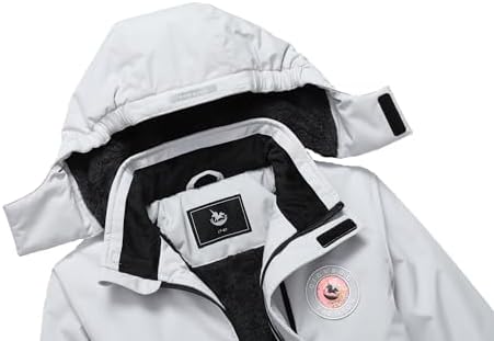 Girls Ski Jacket Winter Warm Windproof Coat for Kids Snowboarding