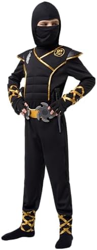 Spooktacular Halloween Ninja Costume for Boys and Girls