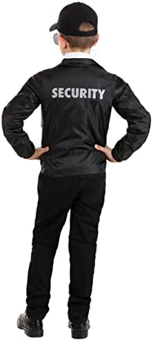 Kids Security Guard Costume Fun Easy Play