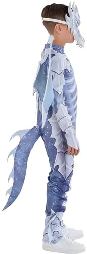 Purple and White Ghostly Dragon Costume Set - Halloween Party