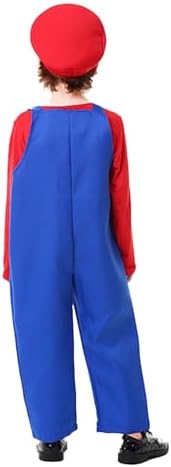 Halloween Kids Plumber Costume Set