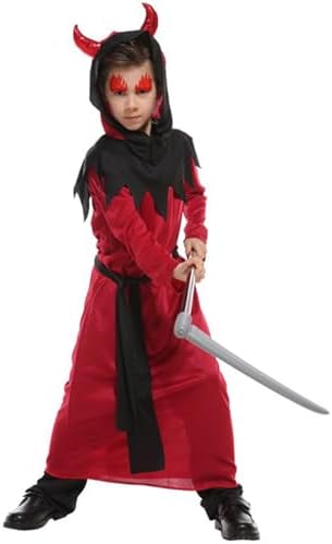 PURFUN Kids Halloween Demon Costume Set for Boys