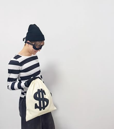 Robber Costume Set for Kids Adults