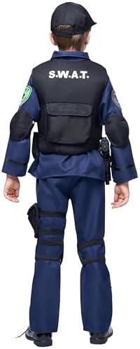 Spooktacular Creations SWAT Police Officer Costume for Kids