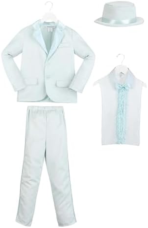 Kids Blue Tuxedo Costume Set Perfect for Events
