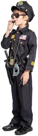 Kids Police Officer Costume with Accessories