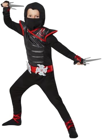 Morph Kids Ninja Costume - Boys Outfit with Mask for Halloween