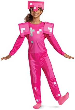 Disguise Pink Armor Minecraft Kids Costume