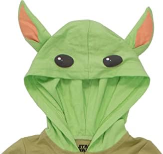 STAR WARS The Mandalorian The Child Baby Zip Up Cosplay Costume