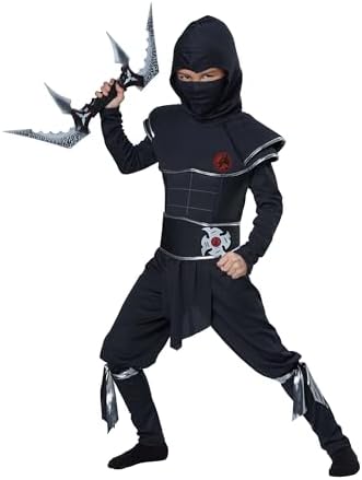 Boys Ninja Warrior Costume Action-Packed Adventure for Adolescent Kids