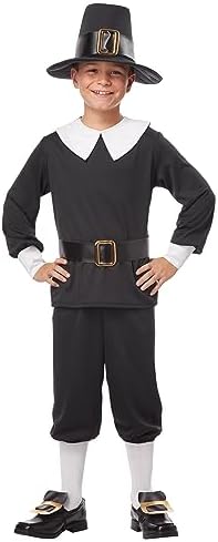 Pilgrim Captain Kids Costume