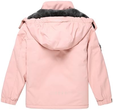 Keevoom Girls Ski Jacket Warm Windproof