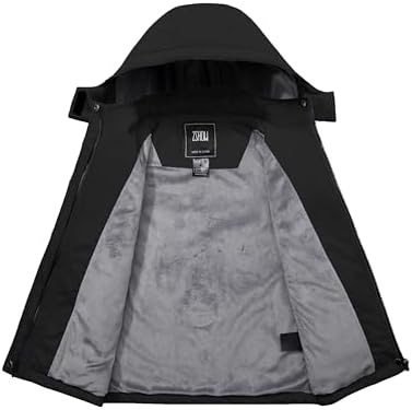 ZSHOW Girls Waterproof Ski Jacket Winter Parka Quilted Lining