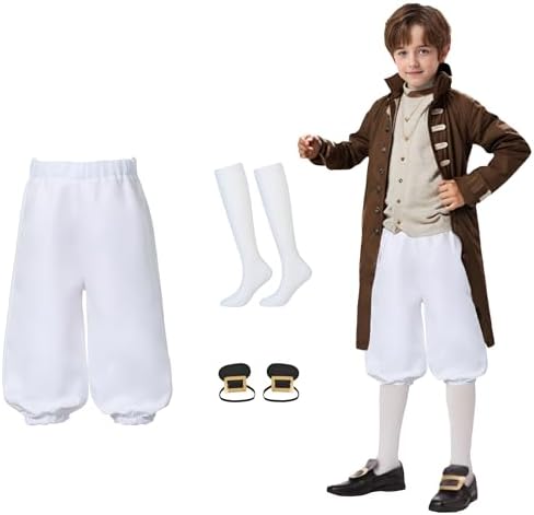 Kids Boys Colonial Costume Set