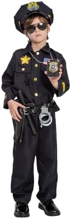 Kids Police Officer Costume with Accessories