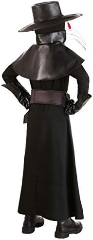 Kids Black Plague Doctor Costume