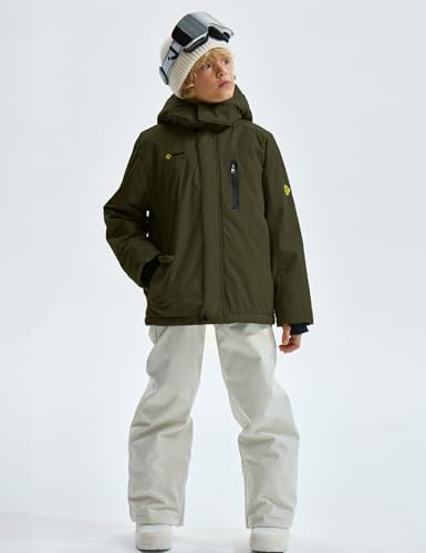 Warm Waterproof Ski Jacket for Boys