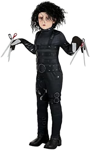 Transform into Edward Scissorhands - Kids Costume Set