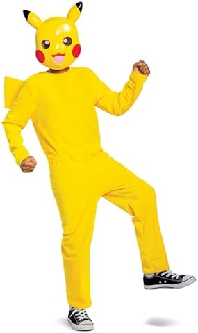 Disguise Pikachu Costume Classic Child Ages 3-5 One Piece Prime costume variants