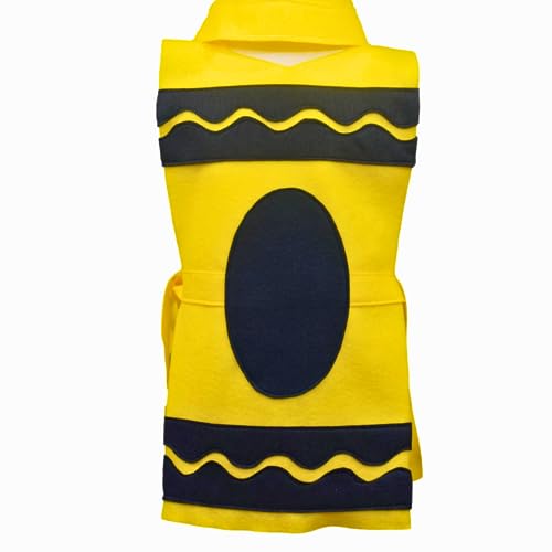 Yellow Crayon Costume Set Make an Impact