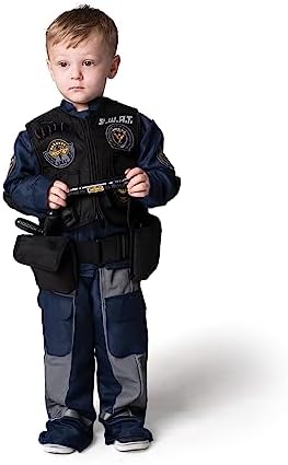 Spooktacular Creations SWAT Police Officer Costume for Boys
