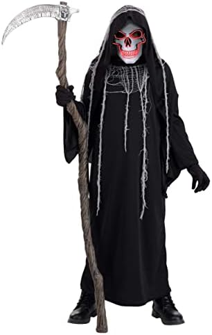 Kids Glowing Grim Reaper Costume