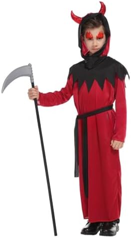 PURFUN Kids Halloween Demon Costume Set for Boys