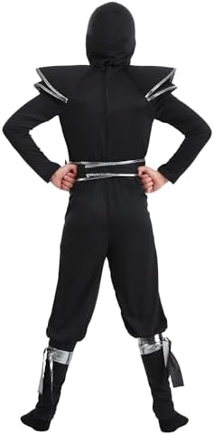 Boys Ninja Warrior Costume Action-Packed Adventure for Adolescent Kids