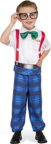 Nerd Boy Costume Medium Blue