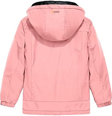 GEMYSE Girls Durable Windproof Ski Jacket