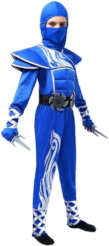 Spooktacular Kids Halloween Ninja Costume