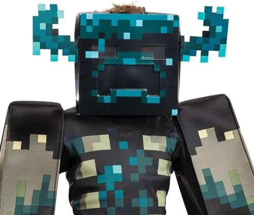 Disguise Boys Minecraft Warden Costume Deluxe Set 1