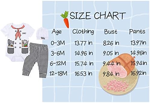 Paddy Field Chef Costume Bodysuit for Baby 1