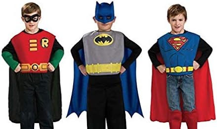 Rubies Boys DC Action Trio costume set