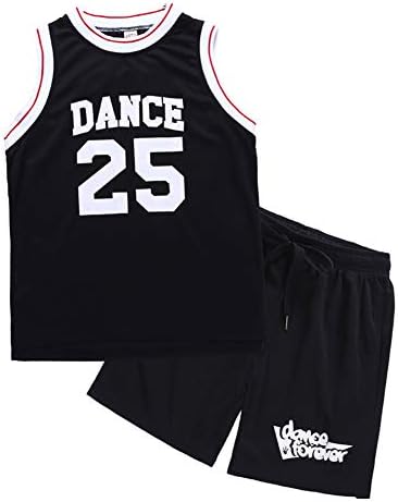 Lolita Boys Dance Costume Set - Multipurpose Hip Hop Street Dance Basketball Outfit