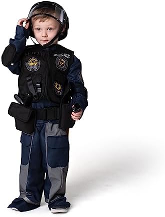 Spooktacular Creations SWAT Police Officer Costume for Boys