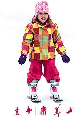 Kids Snow Ski Gloves Waterproof Warm for Winter