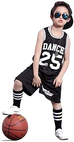 Lolita Boys Dance Costume Set - Multipurpose Hip Hop Street Dance Basketball Outfit