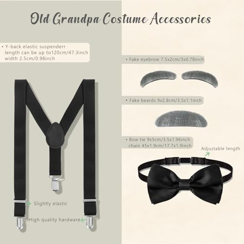 Discover the 100 Day Grandpa Costume for Boys