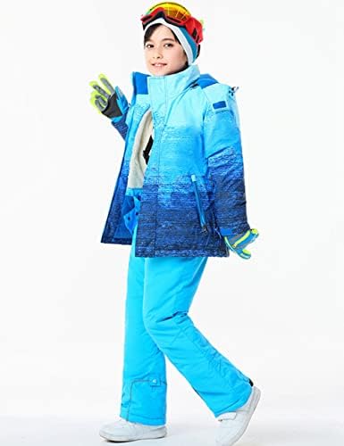 HOTIAN Boys Ski Jacket and Snow Pants Set