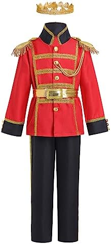 AWIBMK Boys Prince Royal King Outfit