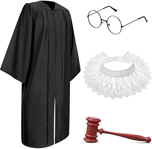 4-Piece Judge Costume Accessories for Halloween