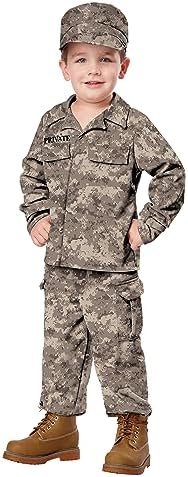 Unique Kids Halloween Clinton Soldier Costume