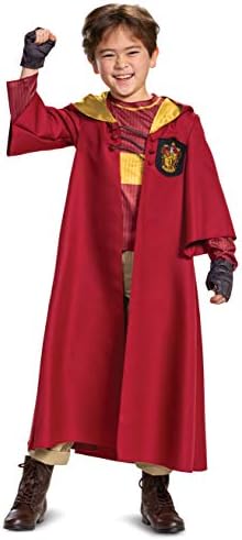Harry Potter Quidditch Gryffindor Costume Red and Gold