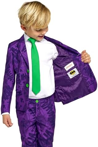 Joker Blazer costume for boys DC Comics The Joker